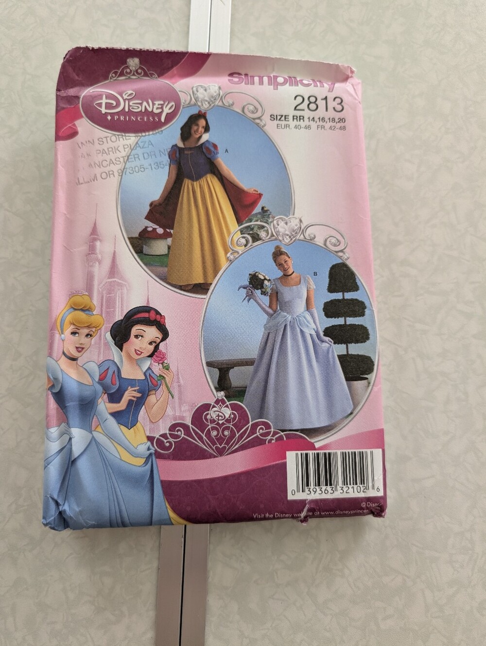 Simplicity Disney princess Pattern